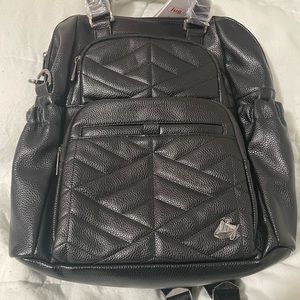 Lug canter tote/backpack VL in black NWT